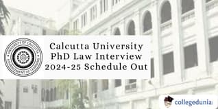 Calcutta University PhD Law Interview 2024-25 Schedule Out; Check Candidate List Here